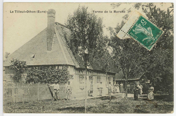 Tilleul-Othon (Le). Ferme de la Marette.