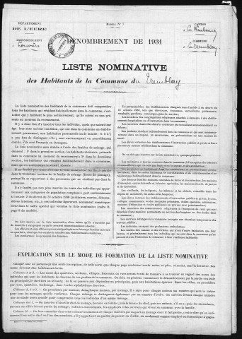 TREMBLAY_OMONVILLE(LE) 1931