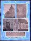 "Églises rurales du département de l'Eure" du chanoine Bonnenfant tome I, planche LVI Ézy-sur-Eure (Eure), Fatouville-Grestain (Eure) et Ferrières-Haut-Clocher (Eure).