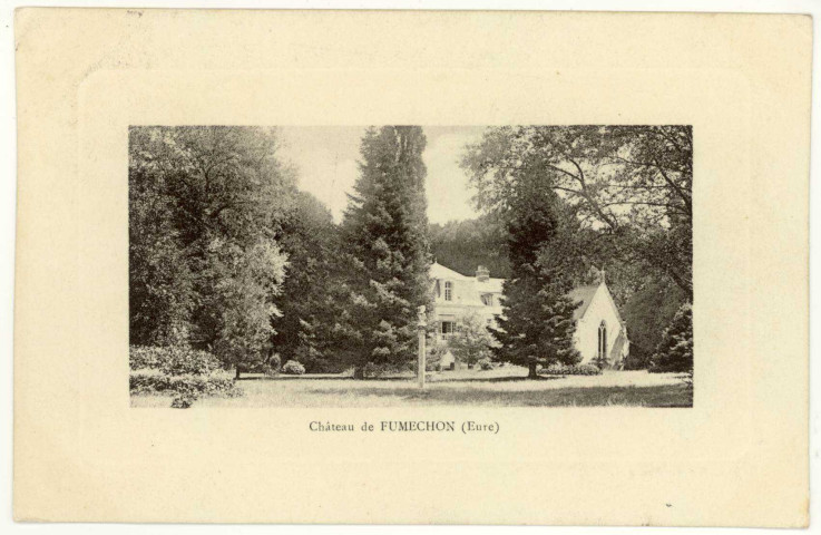 Ecardenville-la-Campagne. Château de Fumechon.