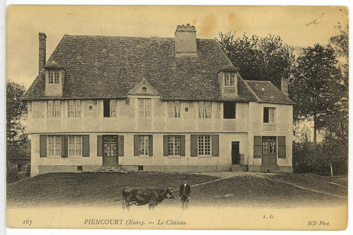 Piencourt. Le Château.