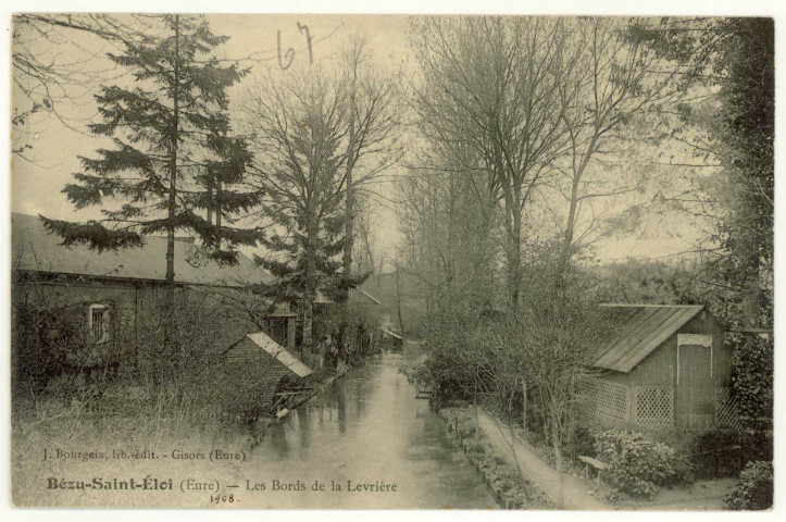 Bézu-Saint-Eloi. Les Bords de la Lévrière.
