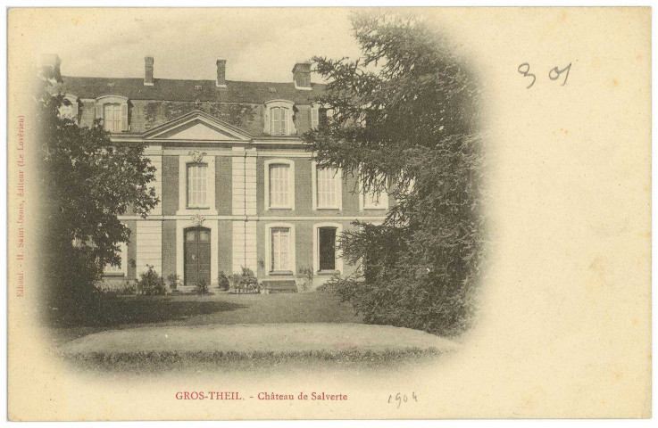 Gros-Theil (Le). Château de Salverte.