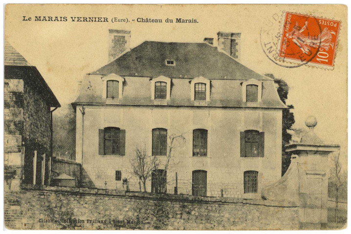 Marais-Vernier. Château du Marais.