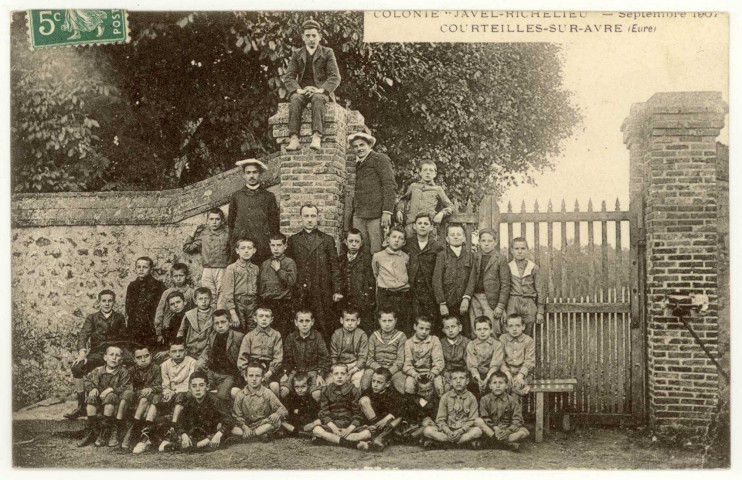 Courteilles. Colonie "Javel-Richelieu"-Septembre 1908.