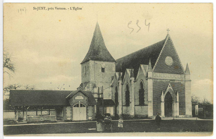 Saint-Just. L'Eglise.