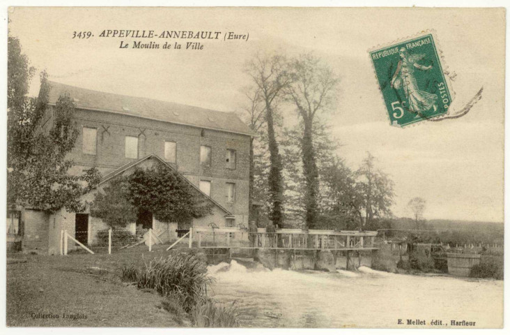 Appeville-Annebault. Le Moulin de la Ville.