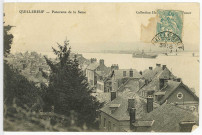 Quillebeuf-sur-Seine. Panorama de la Seine.