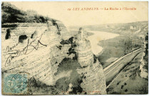 Andelys (Les). La Roche à l'Hermite.