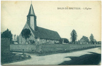 Baux-de-Breteuil (Les). L'Eglise.