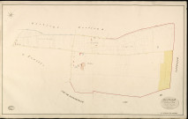 Sainte-Croix-sur-Aizier. Section B _ de la ferme d'Elbeuf _ 1re de 2 Feuilles