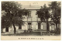 Caillouet-Orgeville. Pavillon de Monsieur Bonjean et de ses fils.