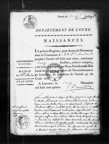 NMD (1816-1830)