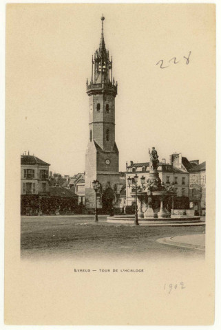 Evreux-Ville. Tour de l'Horloge.