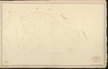 Fresne-l'Archevêque. Section A _ de la Sente de Lignières _ 1re de 2 Feuilles