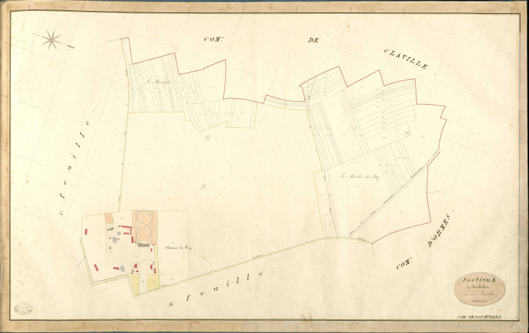 Bois-Hubert (Le). Section A _ de Bois Hubert _ 2e de 3 Feuilles