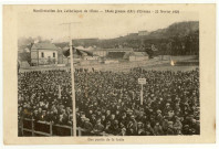 Evreux-Ville. Manifestation des Catholiques de l'Eure - Stade Jeanne d'Arc d'Evreux-22 février 1925 - Une Partie de la foule.