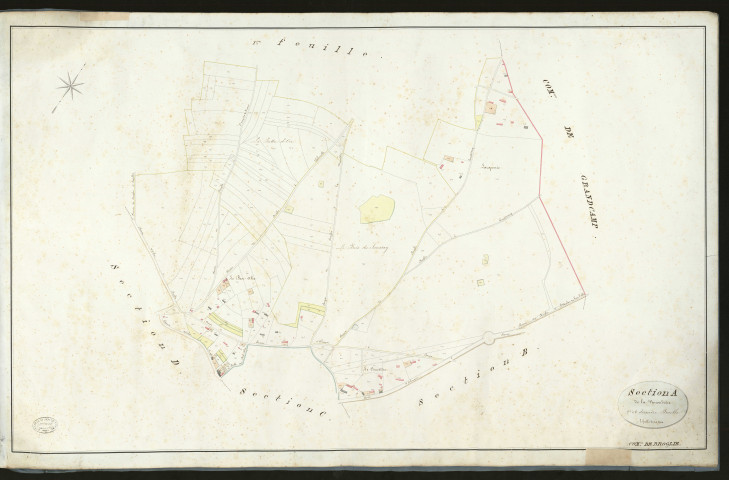 Broglie. Section A _ de la Vimoudières _ 2e et dernière Feuille