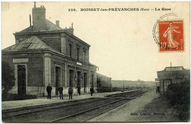 Boisset-les-Prévanches. La Gare.