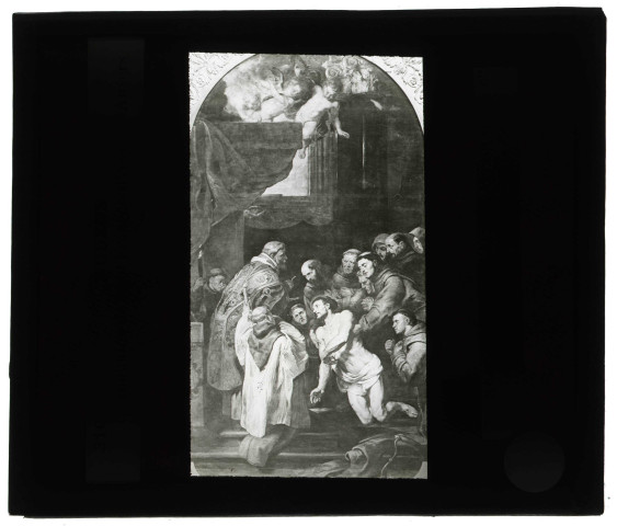 Musée d'Anvers (Belgique), tableau de Rubens « Communion de Saint-François d'Assise ».