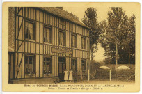 Romilly-sur-Andelle. Hôtel du Tourne-Bride, Lucien Pardonce, Romilly-sur-Andelle (Eure).