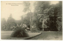 Bosguérard-de-Marcouville. Château de Bosguérard-Une Vue du Parc.