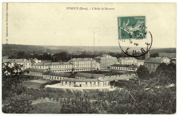 Evreux-Ville. Navarre : L'Asile de Navarre.