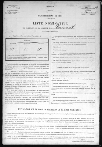 CORNEUIL 1901