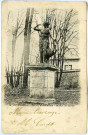Evreux-Ville. Jardin Public - Statue de Diane.