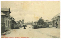 Morgny. Bureau des Postes et Télégraphes - Route de Lyons.