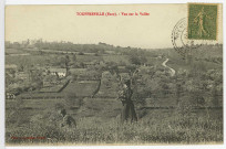 Touffreville. Vue sur la Vallée.