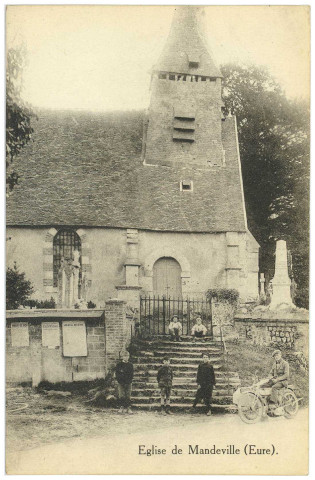 Mandeville. Eglise de Mandeville.