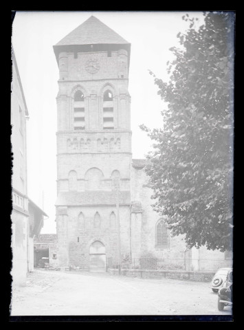 Tour de l'église d'Eymoutiers (Haute-Vienne).