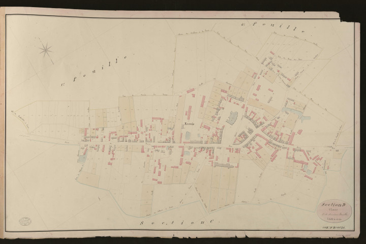 Ecouis. Section D _ d'Ecouis _ 3e et dernière Feuille