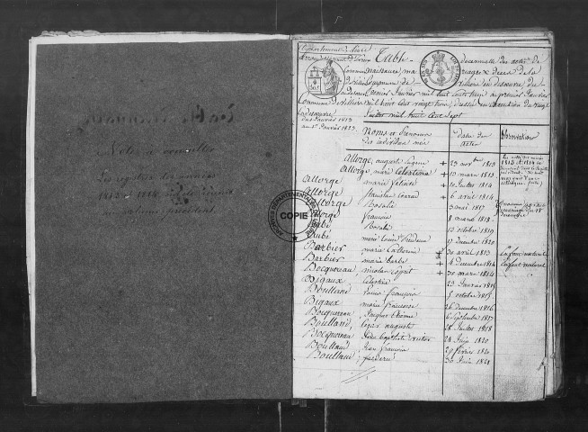 NMD (1815-1832)