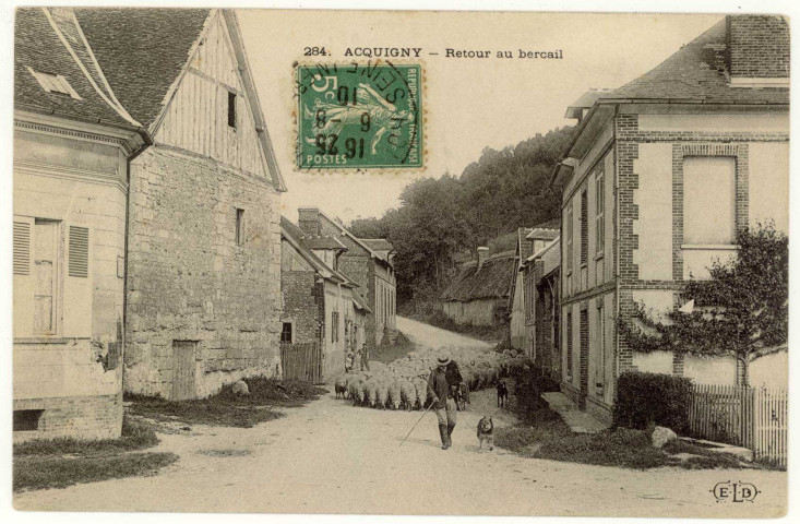 Acquigny. Retour au bercail.