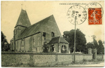 Fresne-l'Archevêque. L'Eglise.