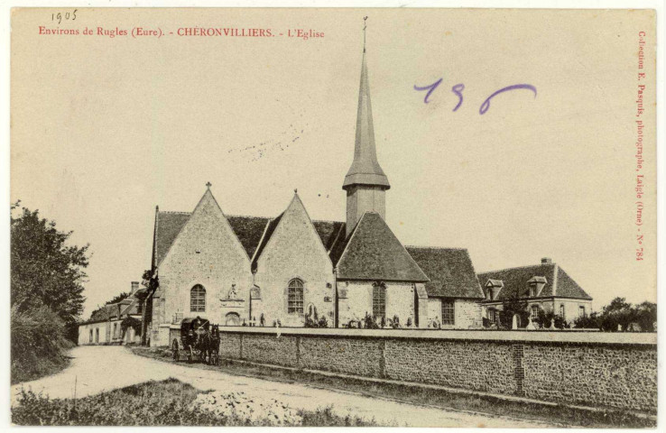 Chéronvilliers. L'église.