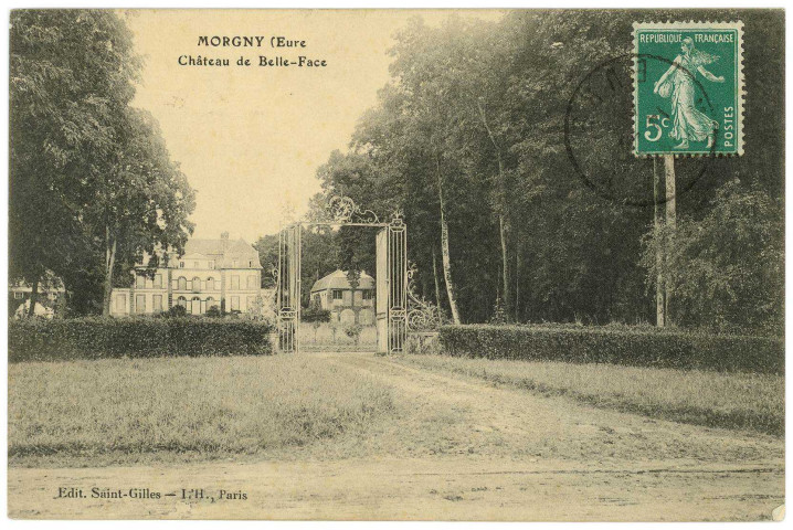 Morgny. Château de Belle Face.