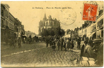 Neubourg (Le). Place du Marché (partie Est).