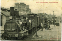 Pont-Audemer. Arrivée d'un Train.