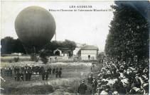 Andelys (Les). Fête en L'Honneur de l'Aéronaute Blanchard - Plateau de Mantelle-Aviation.