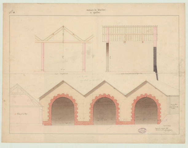 Gaillon _"Maison centrale de détention dans l'ancien château de Gaillon.