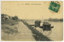 Vernon-Ville. Une vue des Quais.
