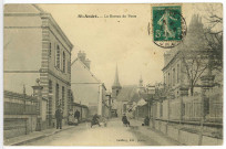 Saint-André-de-l'Eure. Le Bureau de Poste.