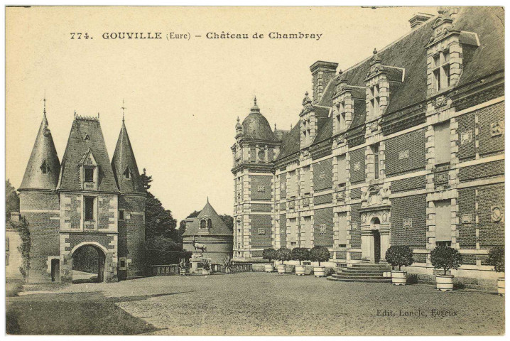 Gouville. Château de Chambray.