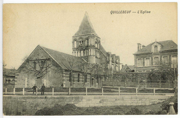 Quillebeuf-sur-Seine. L'Eglise.