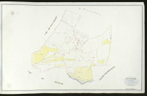 Chamblac (Le). Section E _ des Rocques _ 1ère de 2 feuilles _ Echelle de 1 à 2500