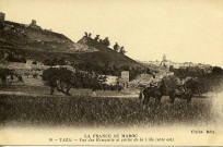 TAZA - Vue des remparts et partie de la Ville (côté est)