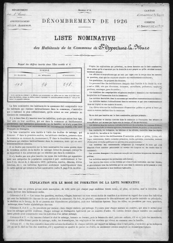 SAINTE_OPPORTUNE_LA_MARE 1926